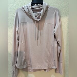 Alana super soft women’s workout top great with leggings, soft pink size medium